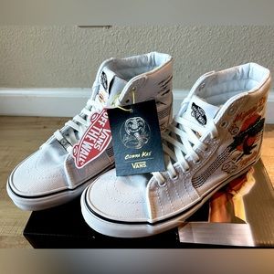 Cobra Kai x Vans Old Skool Sk8-Hi Miyagi Hi Tops